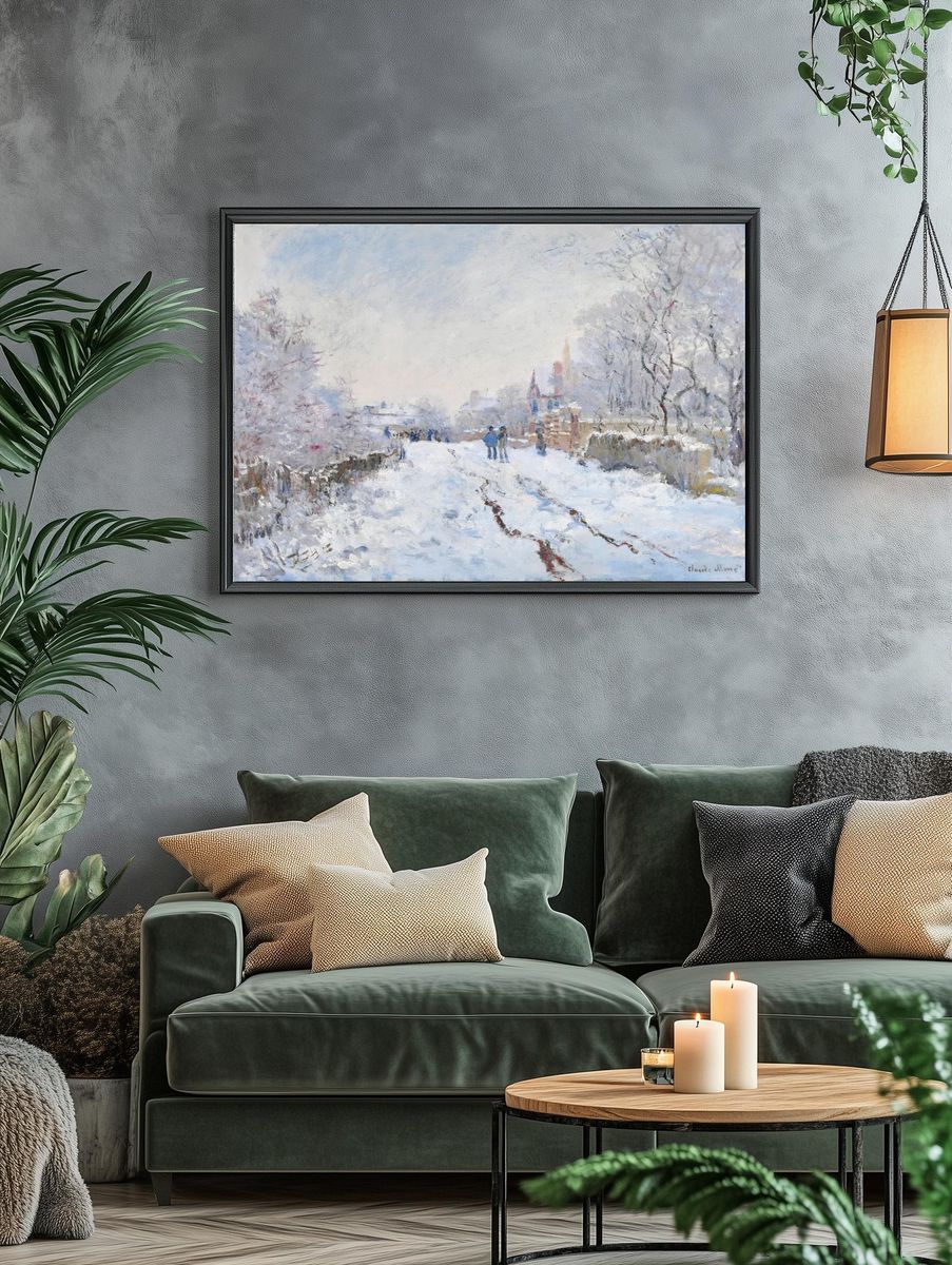 Claude Monet 's Snow Argenteuil. — room view 4