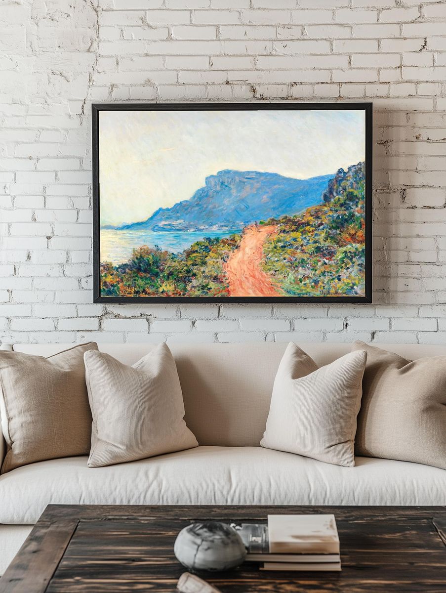 Corniche Monaco (1884) Claude Monet. room preview