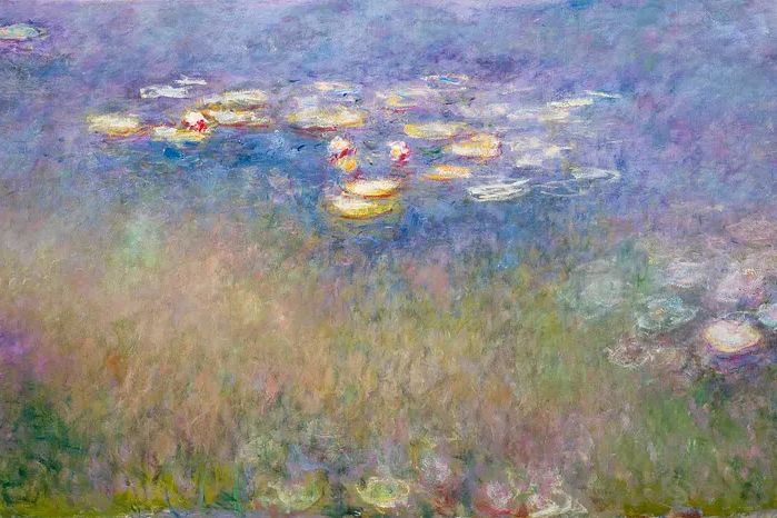 Claude Monet 's Water Lilies. poster detail