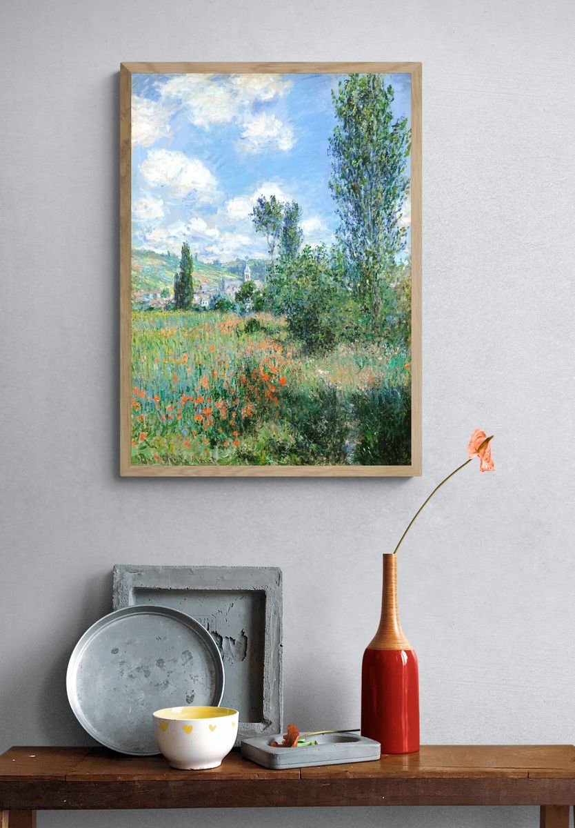 View Vétheuil (1880) Claude Monet. — room view 3