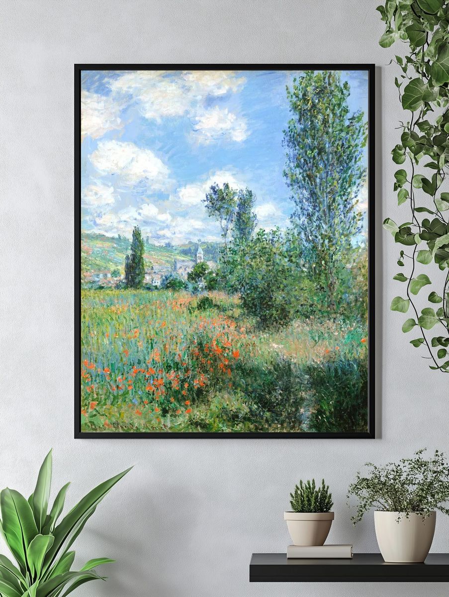 View Vétheuil (1880) Claude Monet. — room view 4