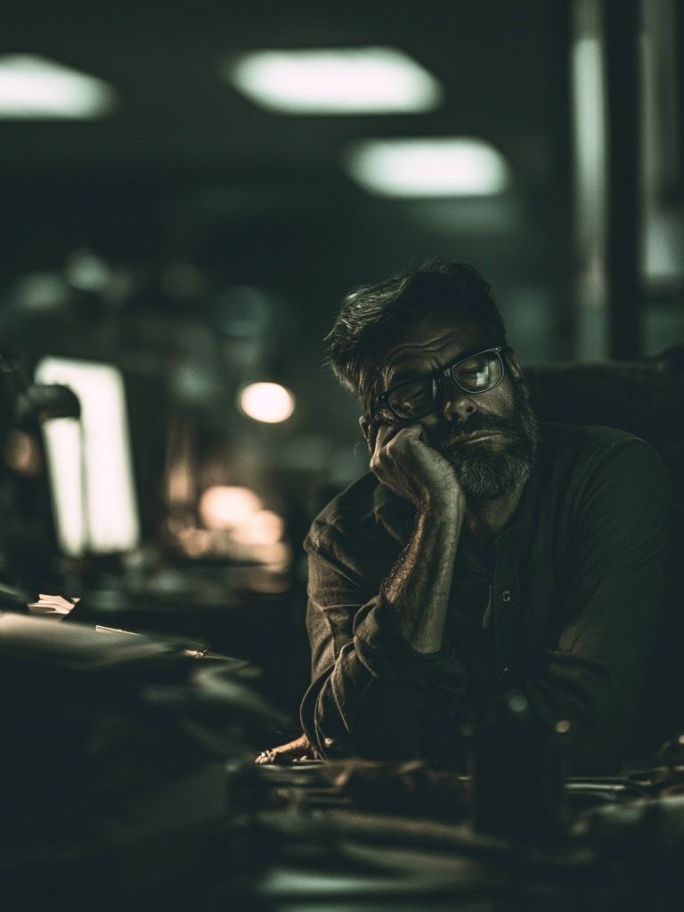 Moody Portrait Photography Poster. poster — photography art
