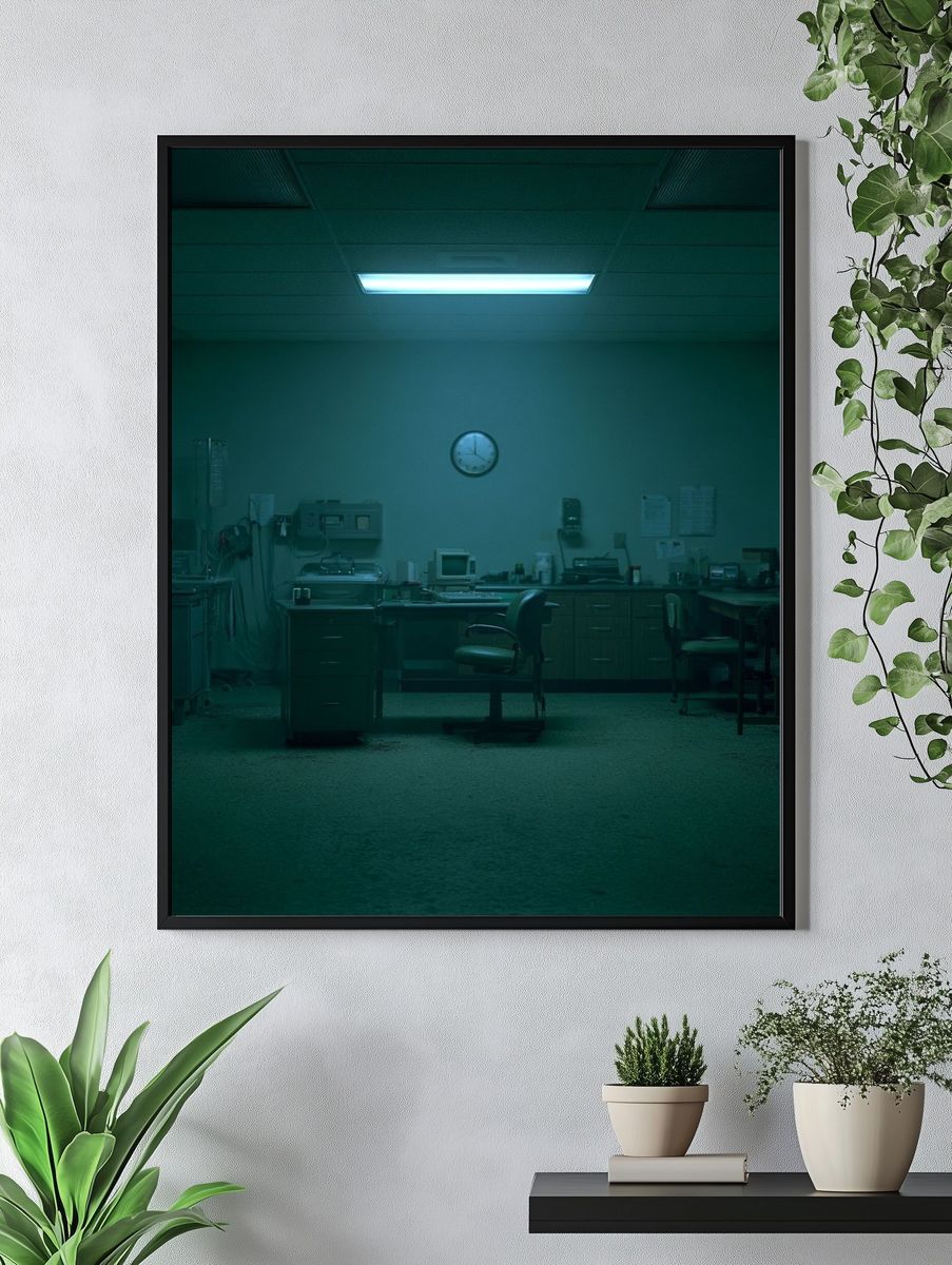 Dim Medical Office Photography Poster. — room view 4