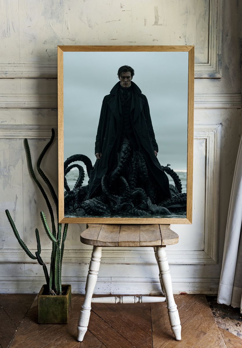 Dark Gothic Figure Poster. room preview
