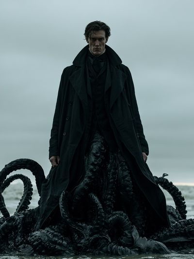 Dark Gothic Figure Poster.