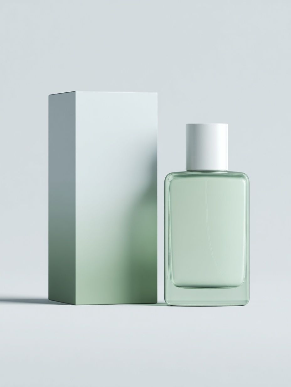 Minimalist Perfume Bottle Poster. poster — minimalist art