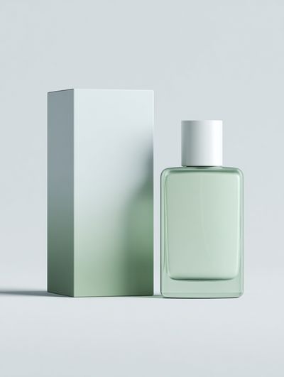 Minimalist Perfume Bottle Poster. poster