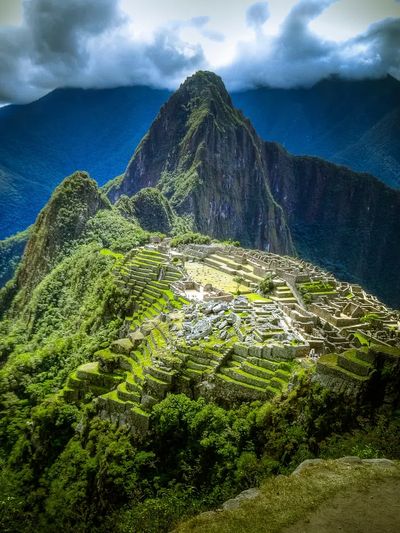 Machu Picchu Landscape Poster