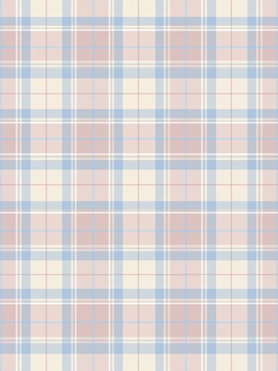 Pastel Plaid Pattern Print.