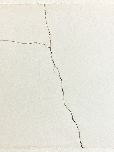 Cracked Plaster Texture Print.