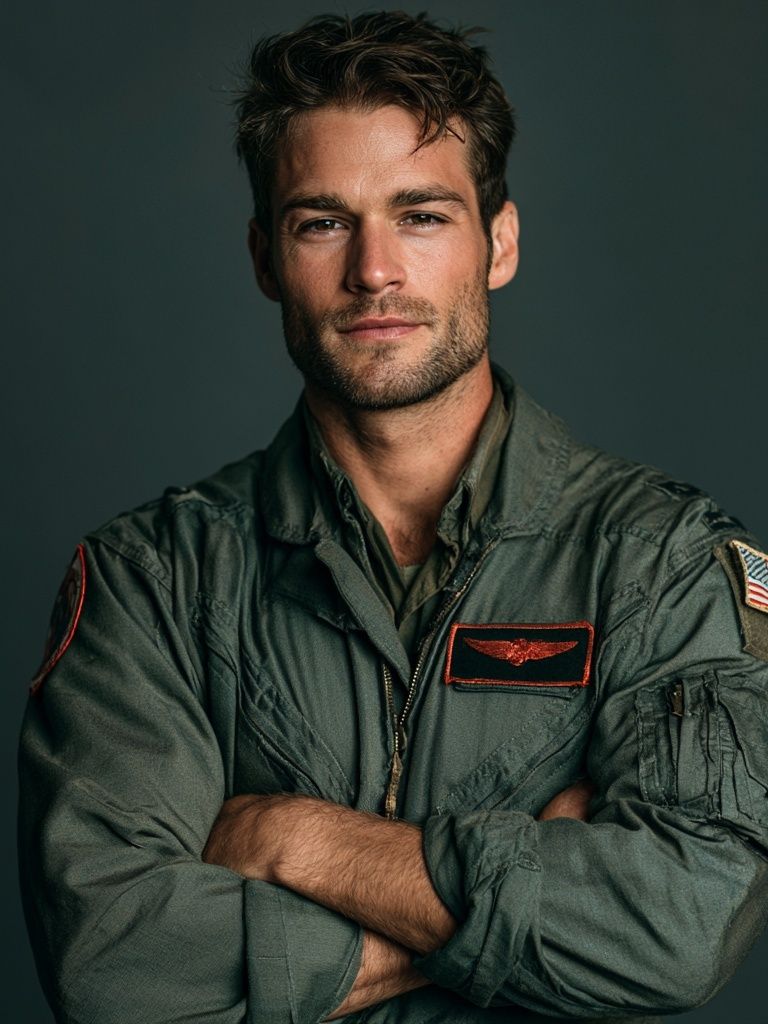 Military Portrait Photography Poster. poster — photography art