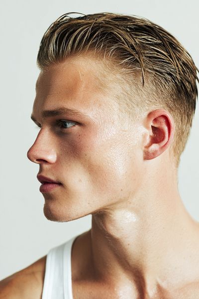 Male Portrait Photography Poster.