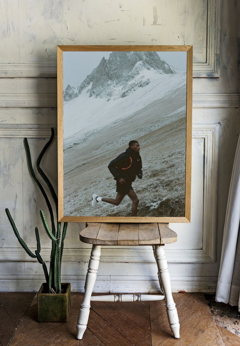 Mountain Runner — Photography Poster. — room view 1