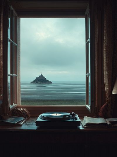 Mont Saint-Michel View — Fine Art Print. poster