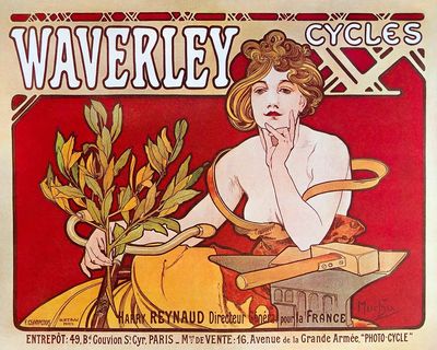 Cycles Waverley Paris (1898) Alphonse.
