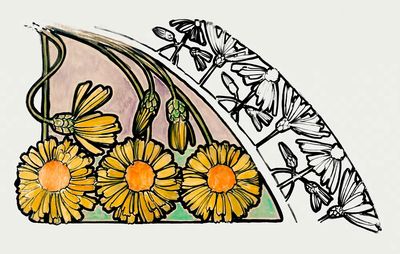Floral motif Fouquet boutique Alphonse.