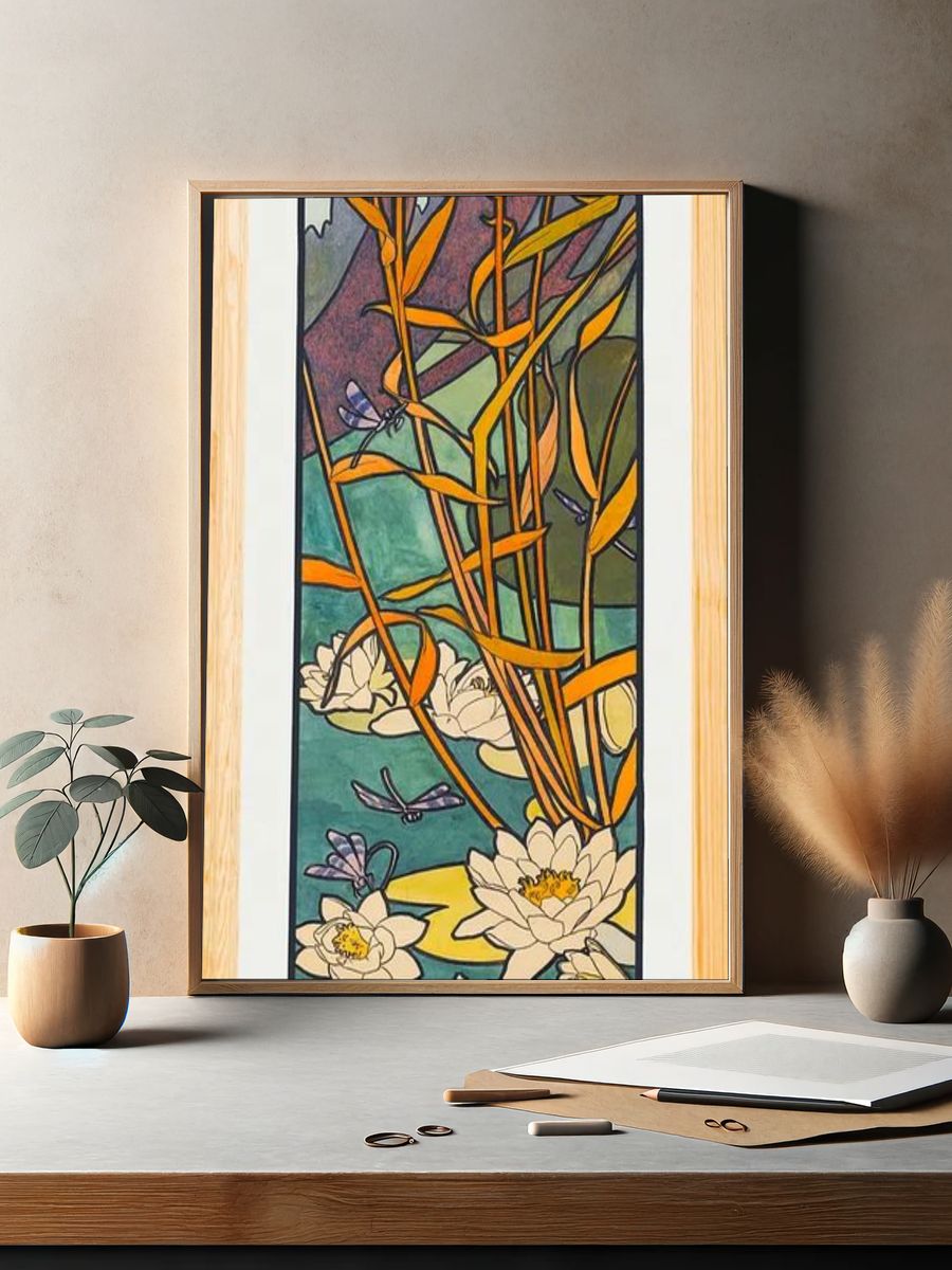 Stained glass box Fouquet jewelry. — room view 2
