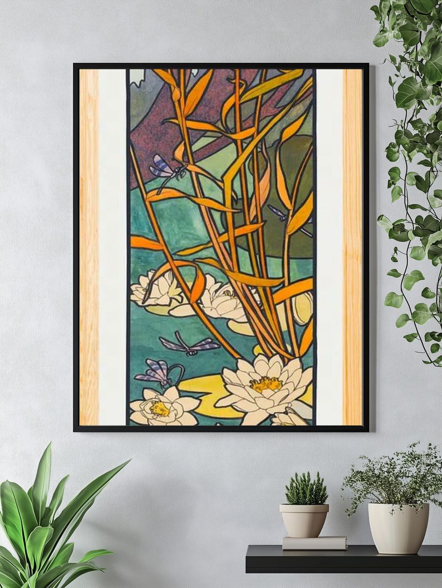 Stained glass box Fouquet jewelry. — room view 4