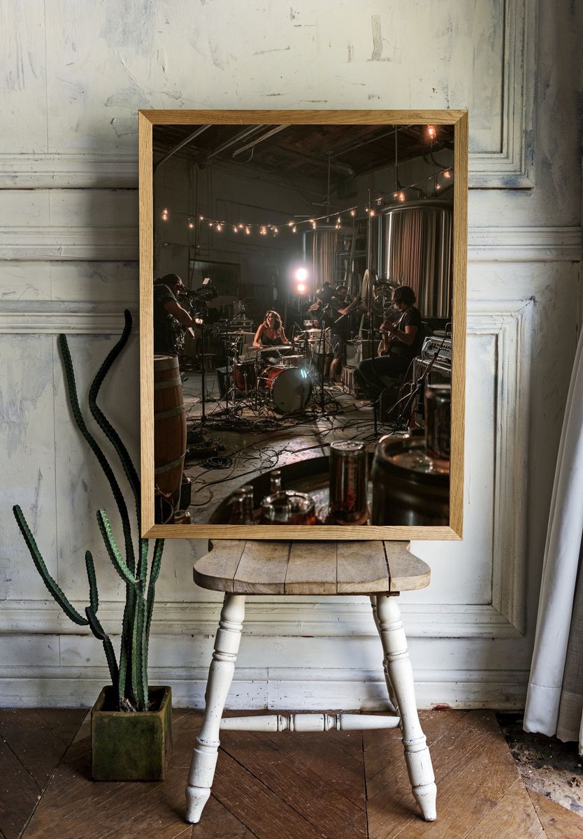 Intimate Brewery Jam Session Poster. room preview