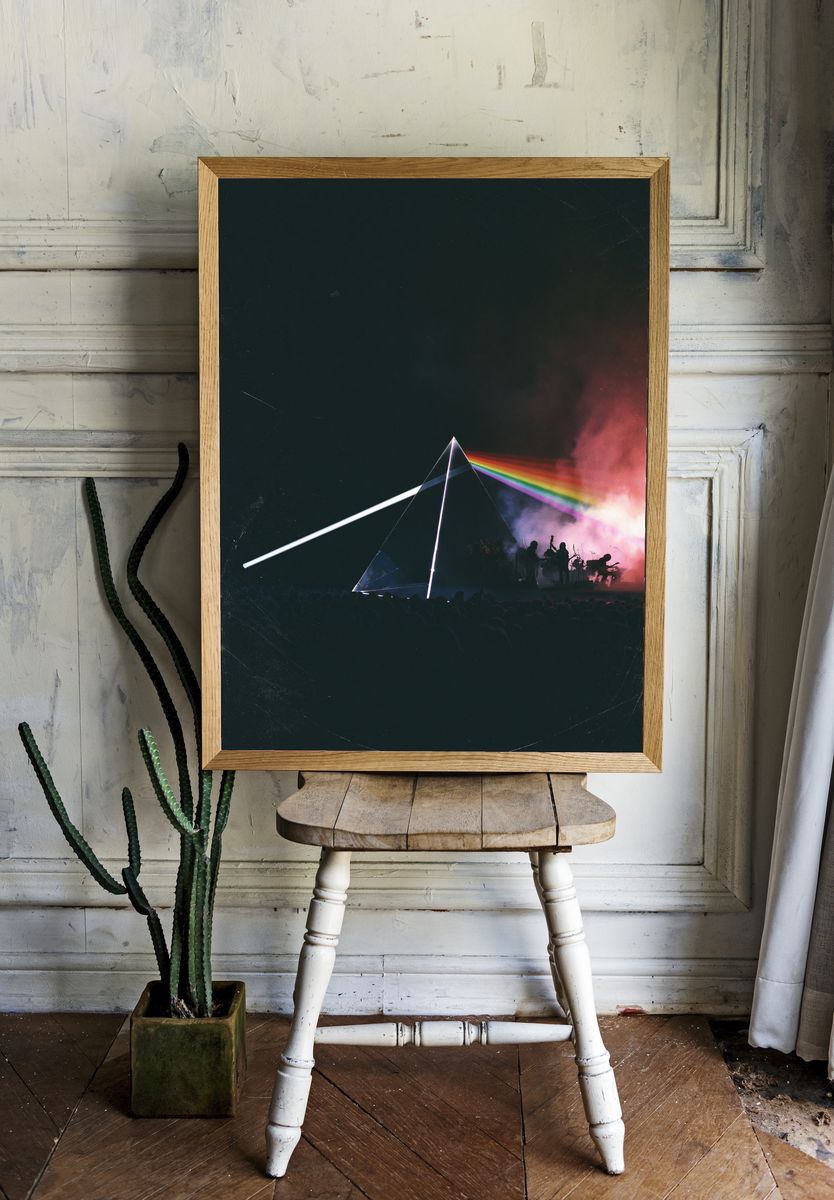 Prism Concert Light Show Poster. room preview