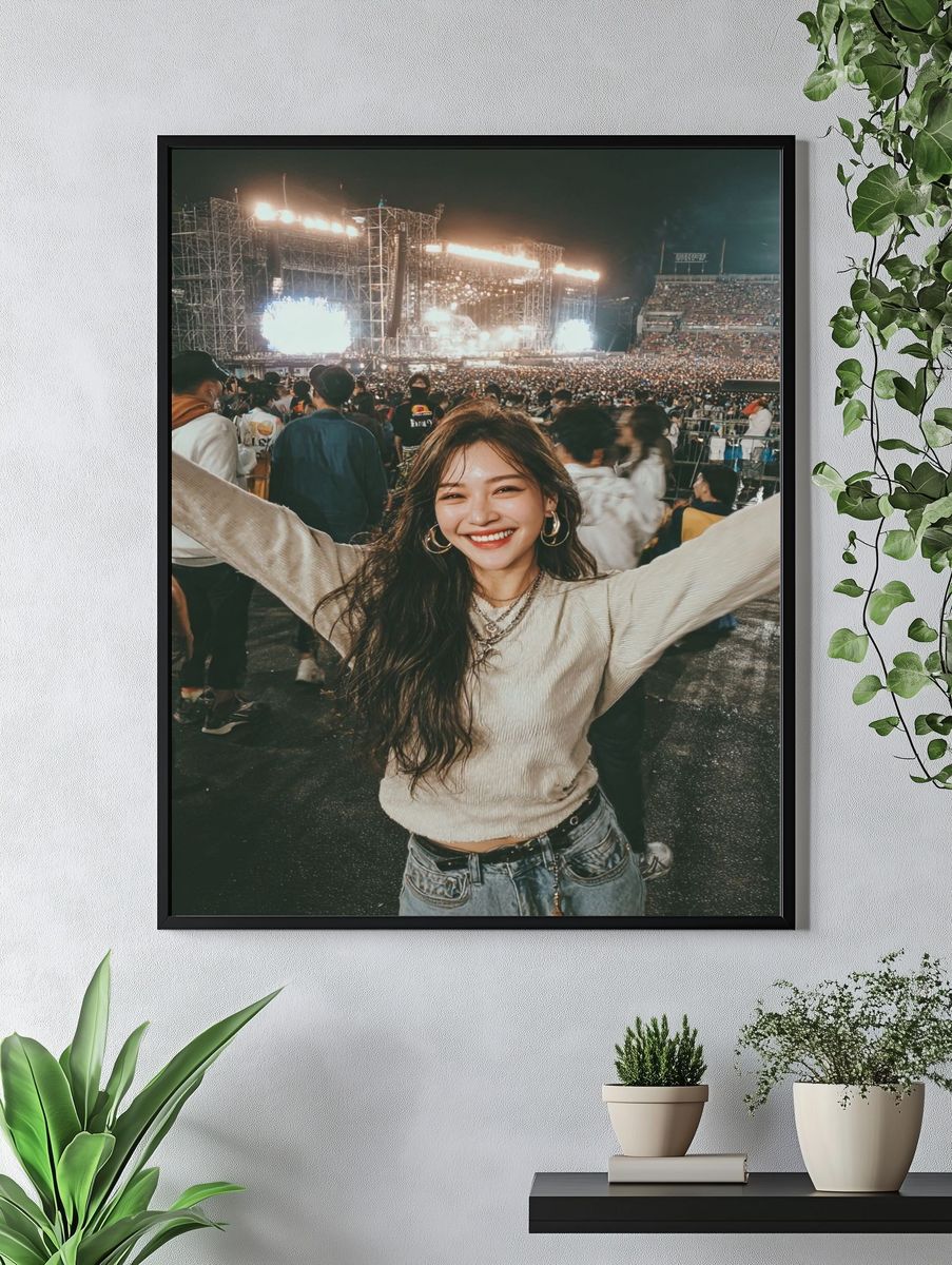 Concert Vibes — Music Print. — room view 4