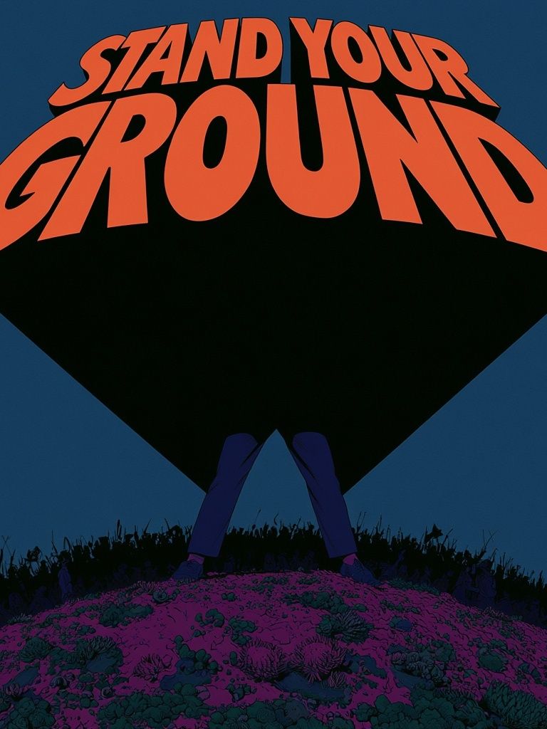 Stand Your Ground Punk Rock Poster. poster detail
