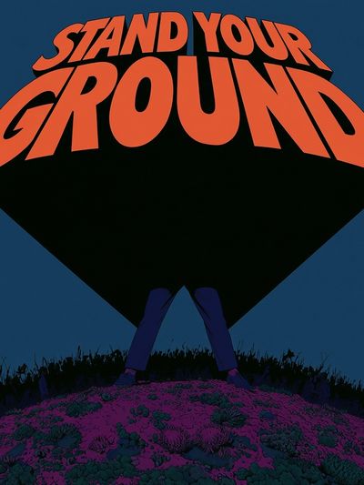 Stand Your Ground Punk Rock Poster.