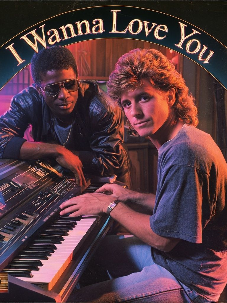 I Wanna Love You Retro Music Poster. poster detail