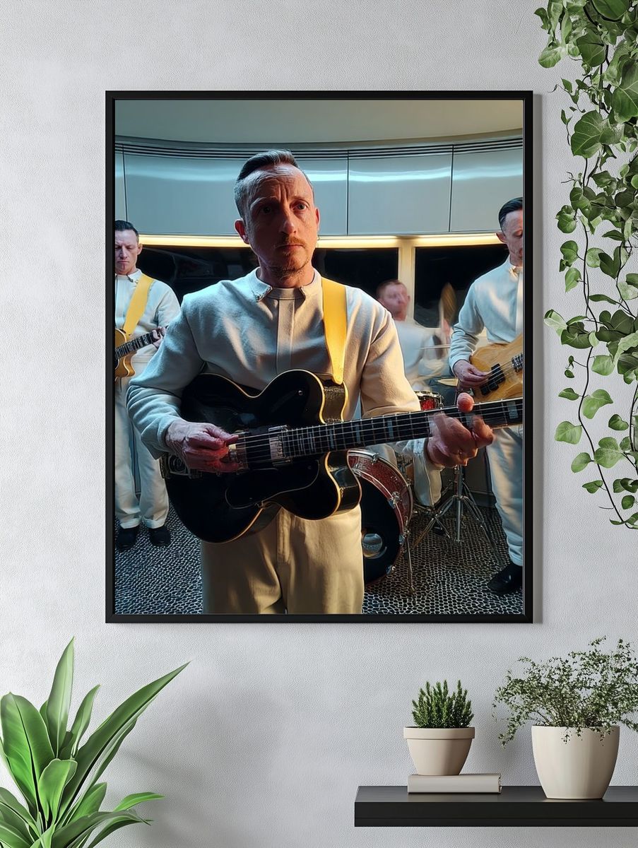 Avant-Garde Band Portrait Poster. — room view 4