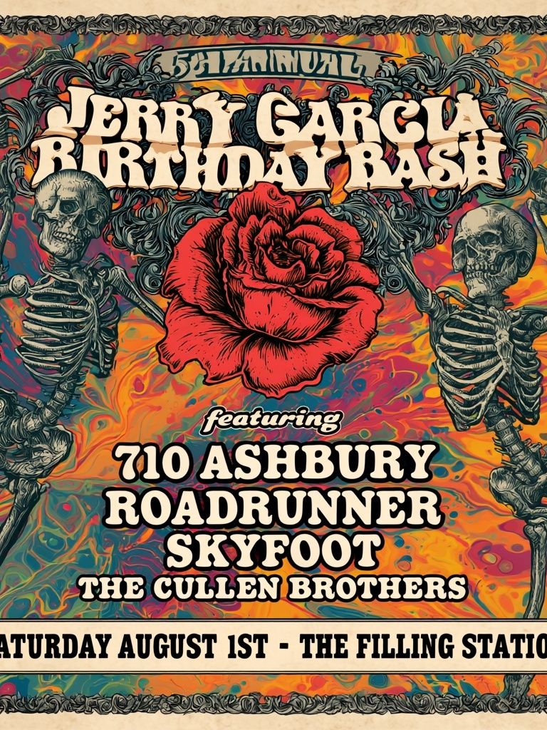Jerry Garcia Birthday Bash Poster. poster — music art