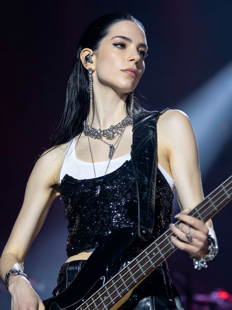 Live Concert Bassist Photography Poster. poster — music art