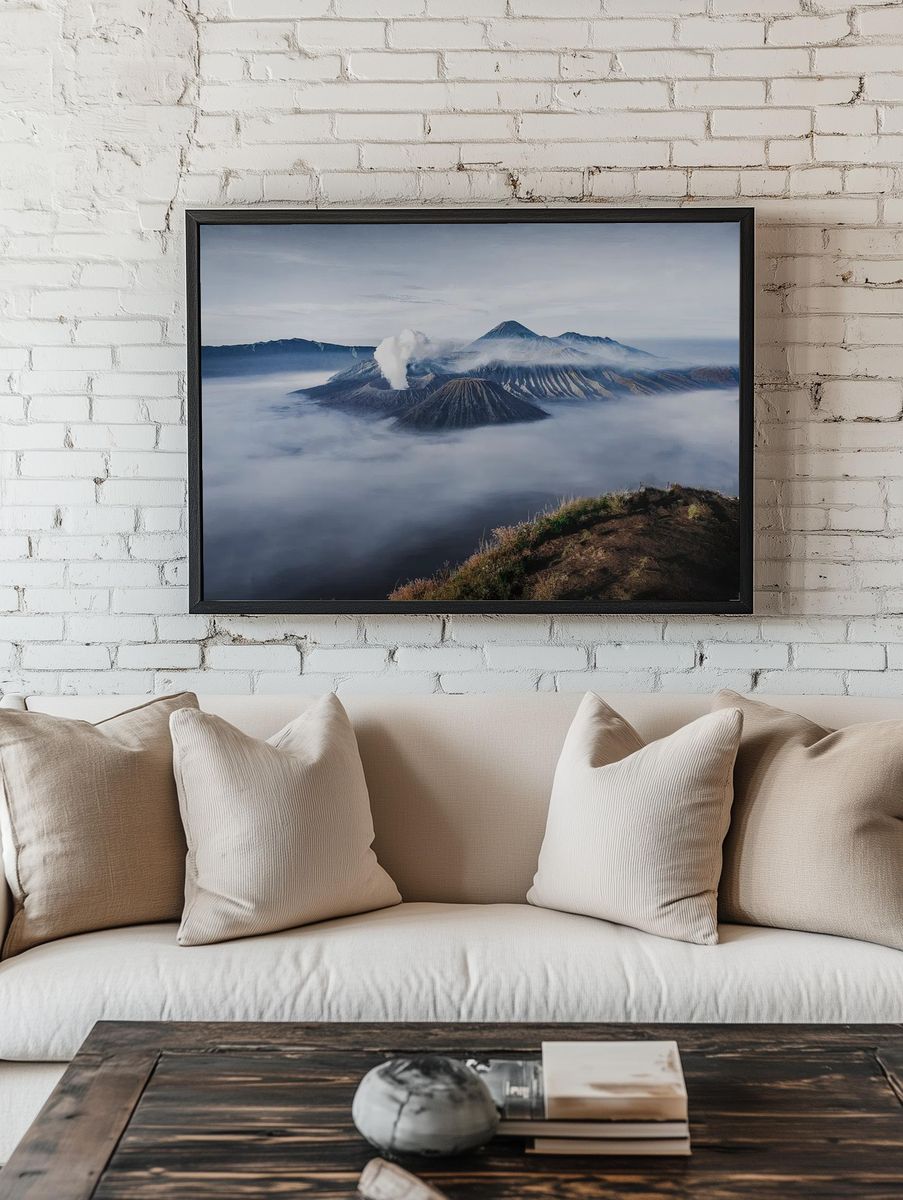 Mount Bromo Volcano — Photography Poster room preview