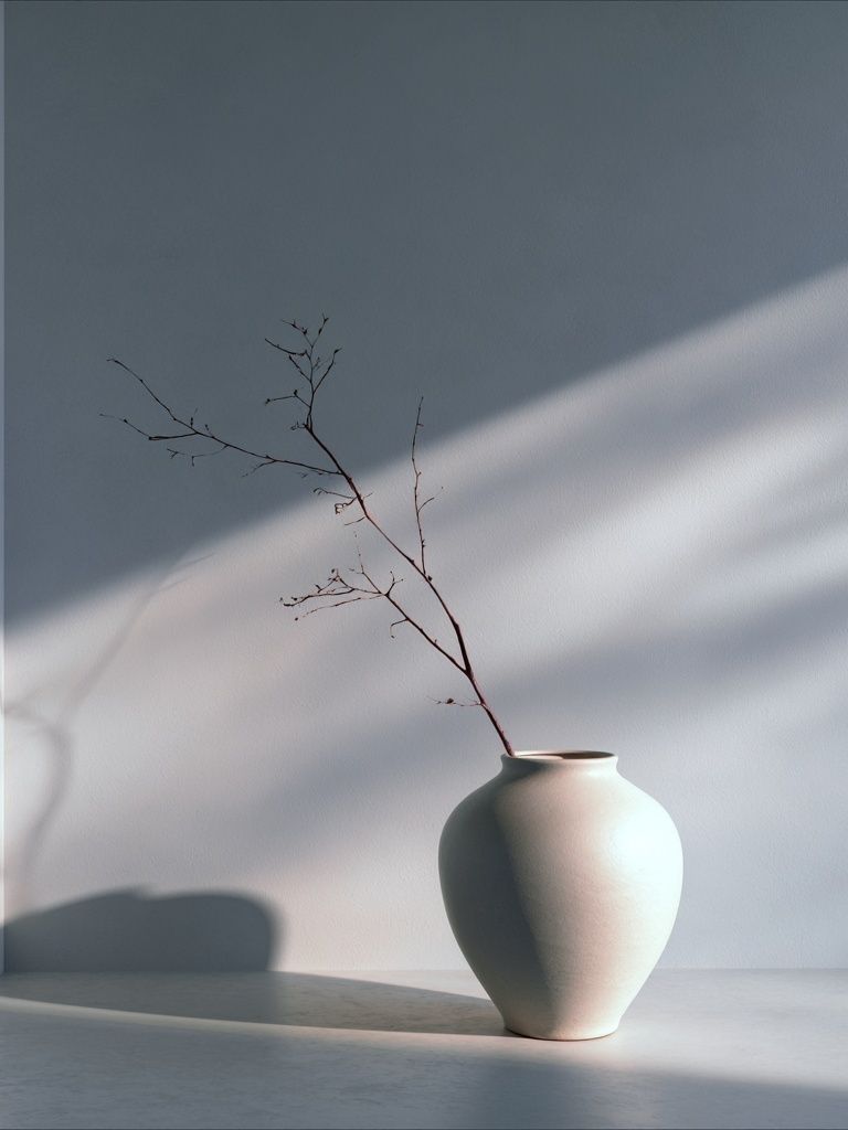 Minimal Vase Still Life Poster. poster detail
