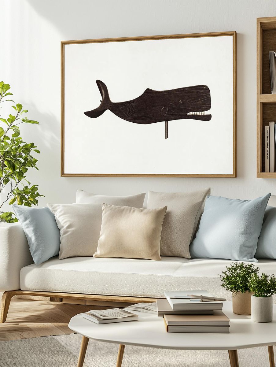 Whale Weather Vane (ca. 1939). — room view 2