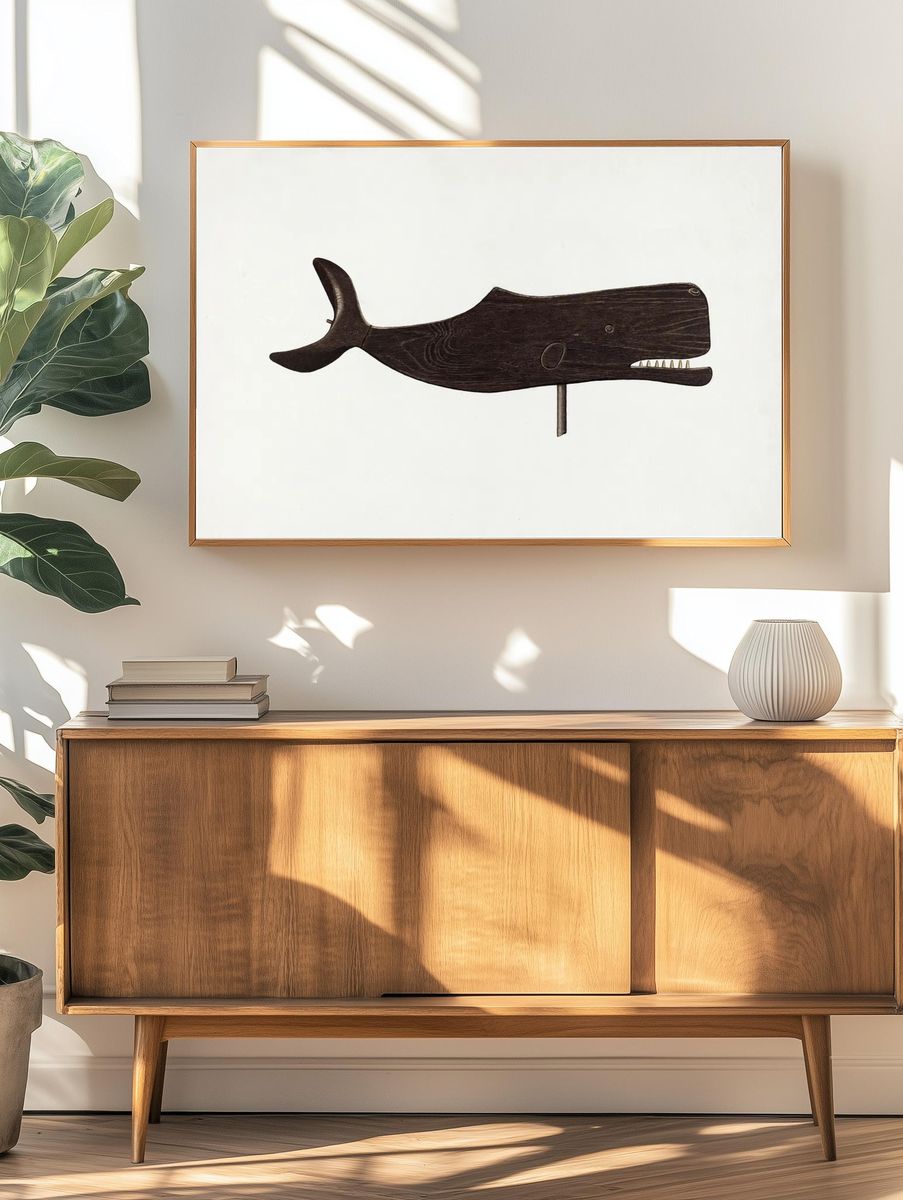 Whale Weather Vane (ca. 1939). — room view 3