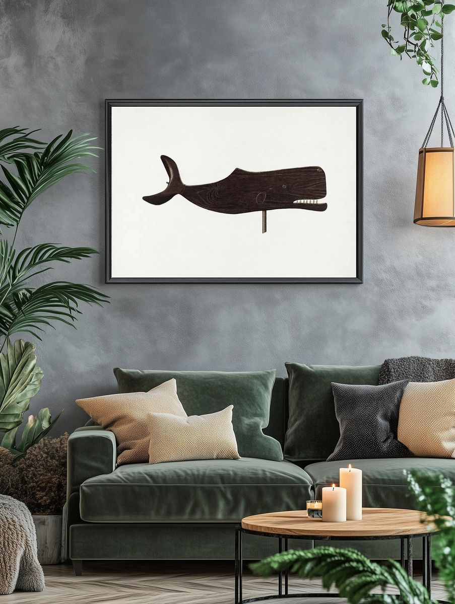 Whale Weather Vane (ca. 1939). — room view 4