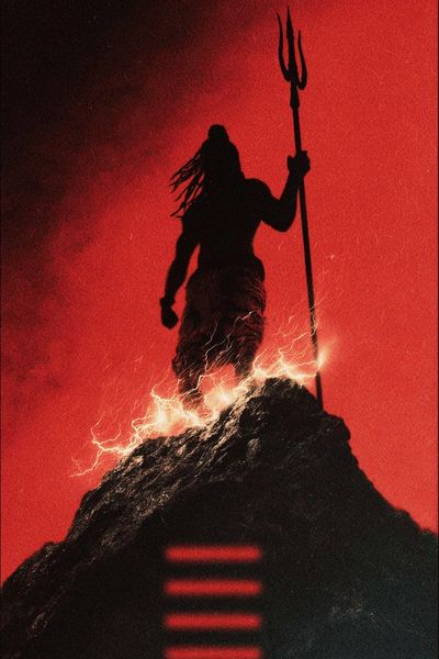 Mythical Warrior — Digital Art Print. poster print