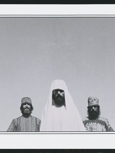 Mystic Trio Black-White Poster.