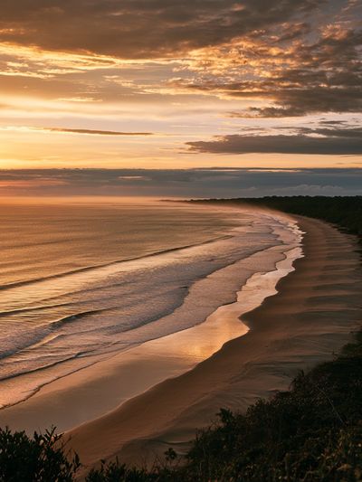 Golden Coast Sunset Print.
