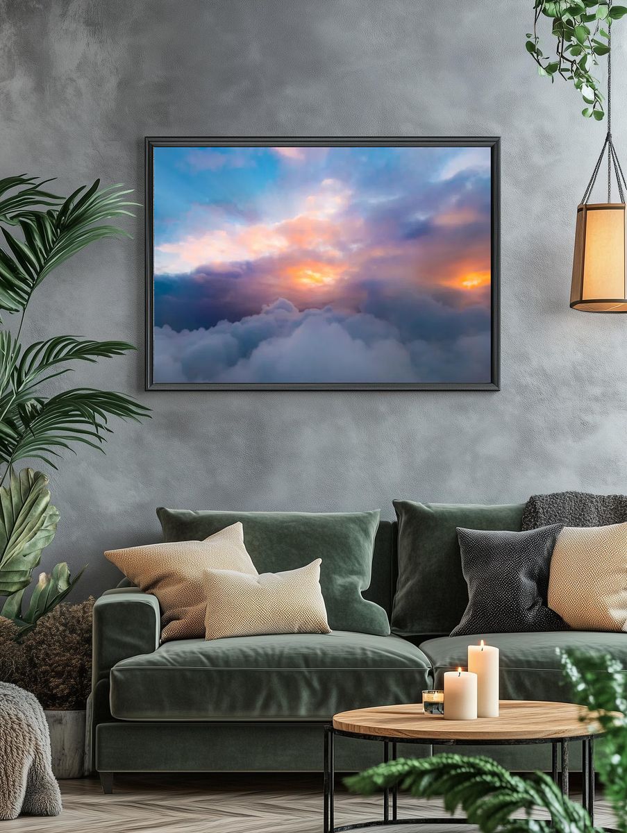 Sunrise clouds. — room view 4