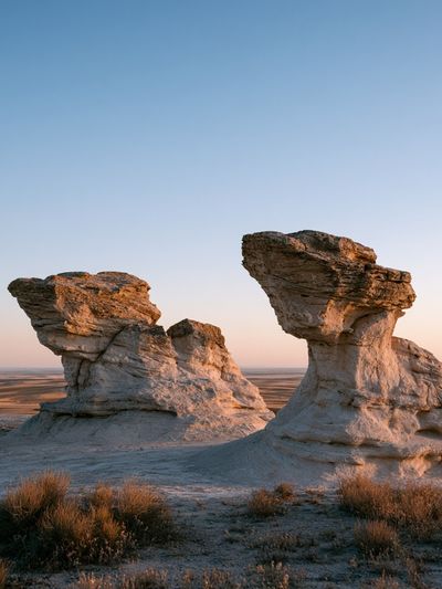 Desert Rock Formations Photography Poster. poster