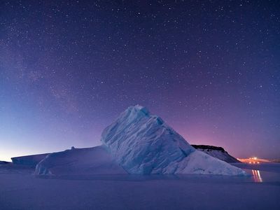 Iceberg North Star Bay, Greenland.
