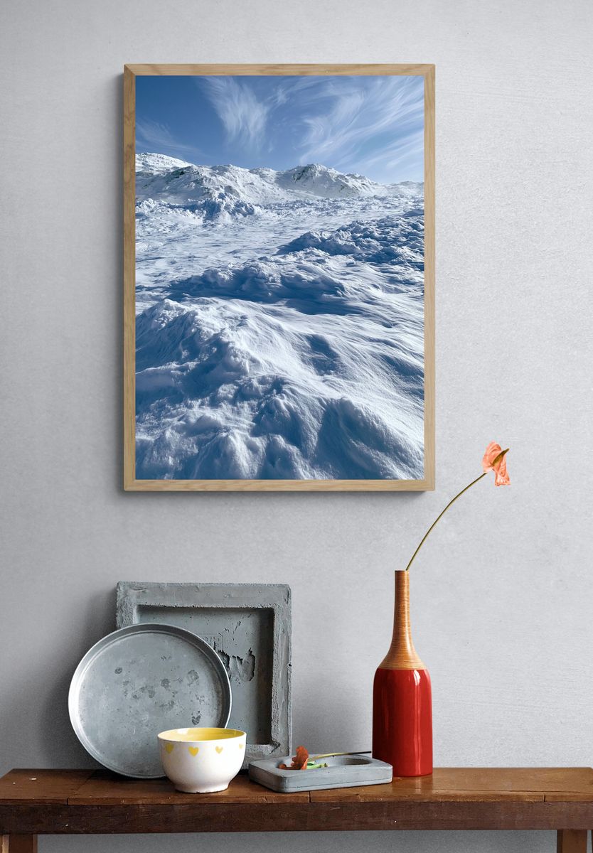 Moonlit Lighthouse Coast Poster. — room view 3