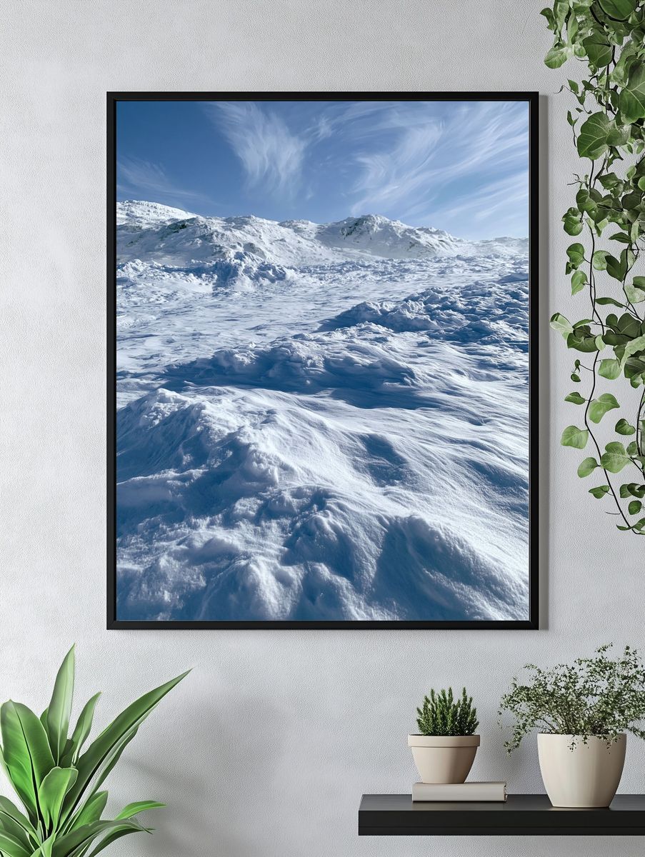 Moonlit Lighthouse Coast Poster. — room view 4