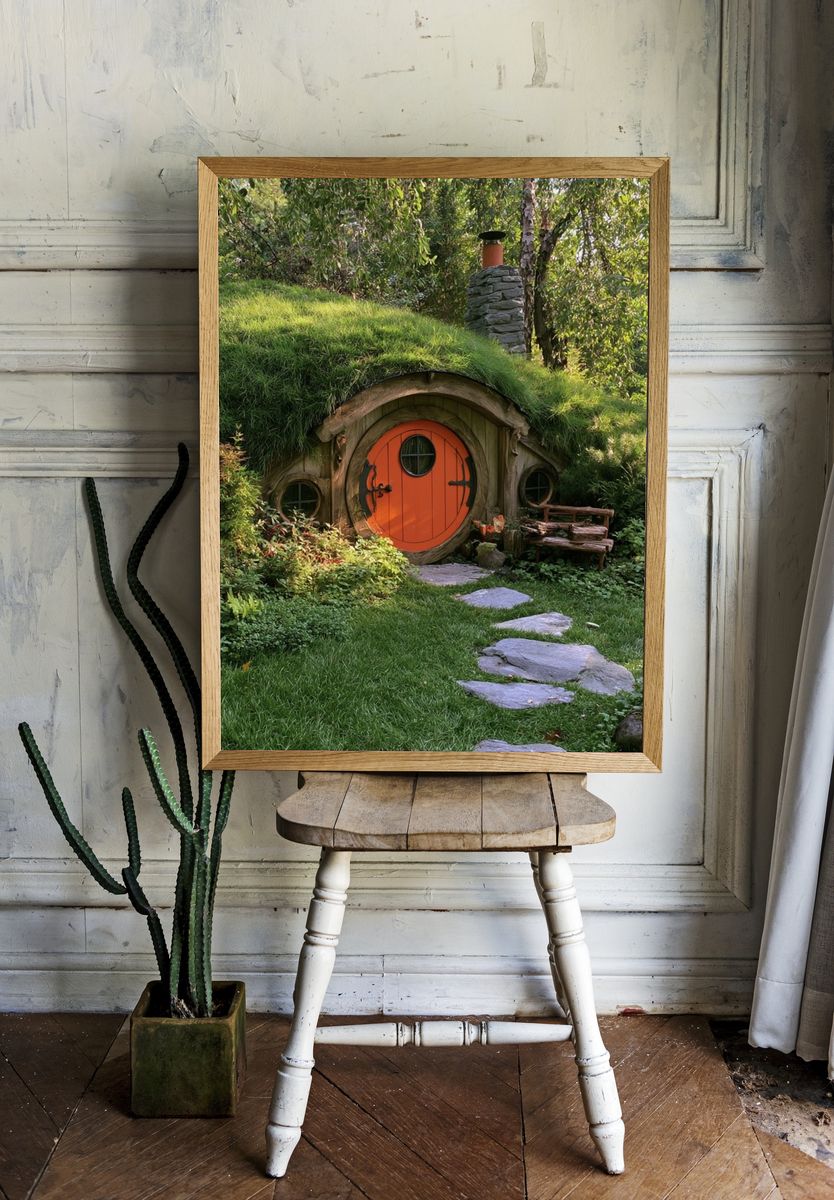 Hobbit House Garden Poster. room preview