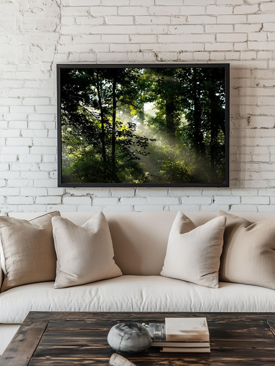 early morning scene Davidson River. room preview