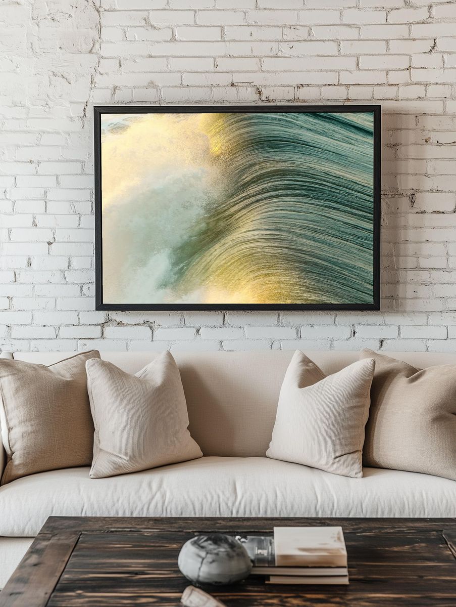 Waves Huntington beach, California, USA. — room view 1