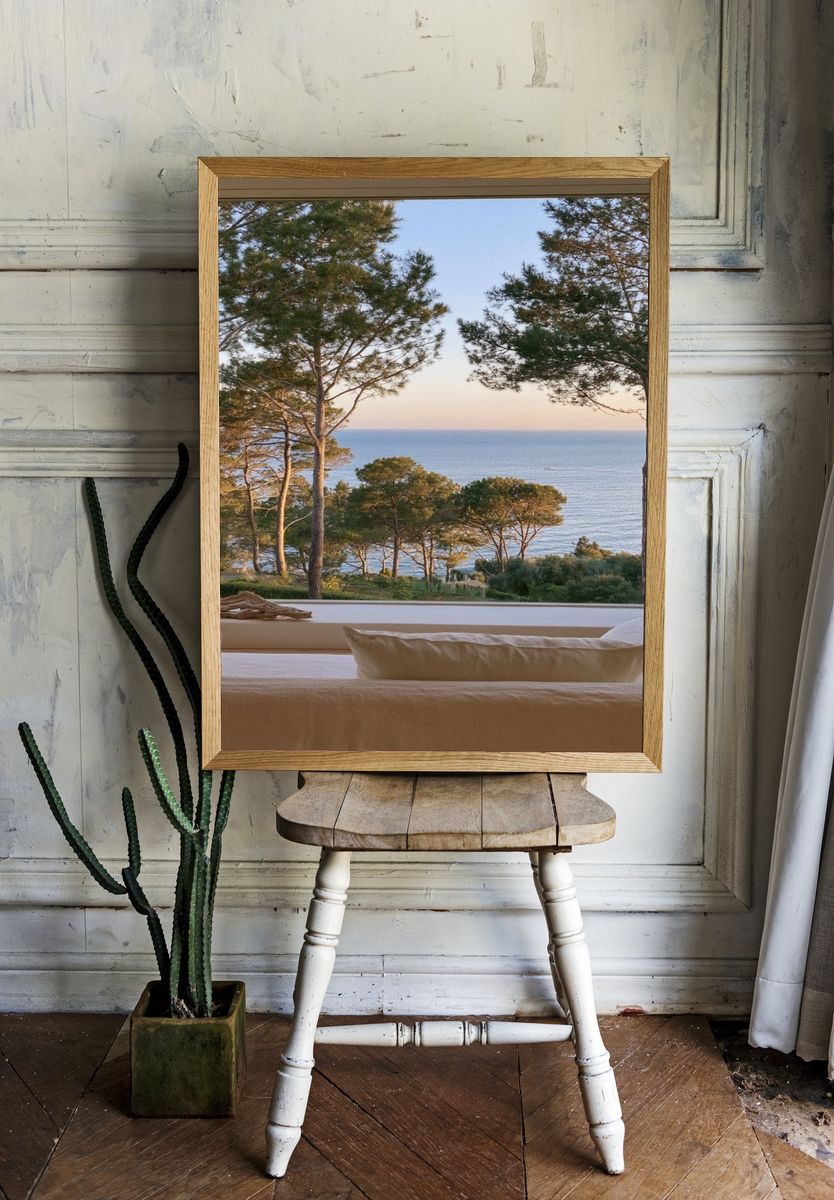 Coastal Pines Sea View Poster. — room view 1