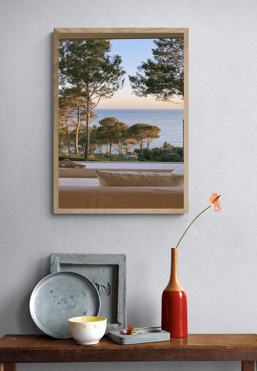 Coastal Pines Sea View Poster. — room view 3