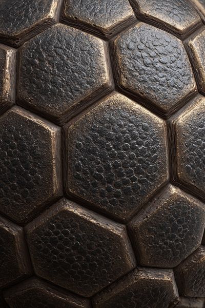 Turtle Shell Texture Print. poster